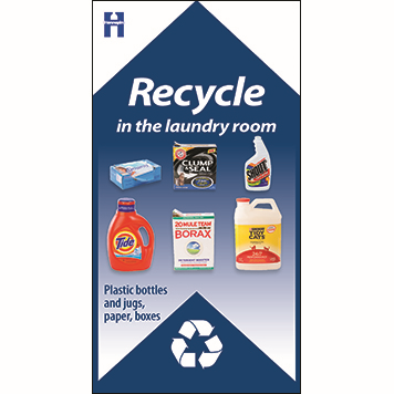Recycling label for the laundry room thumbnail