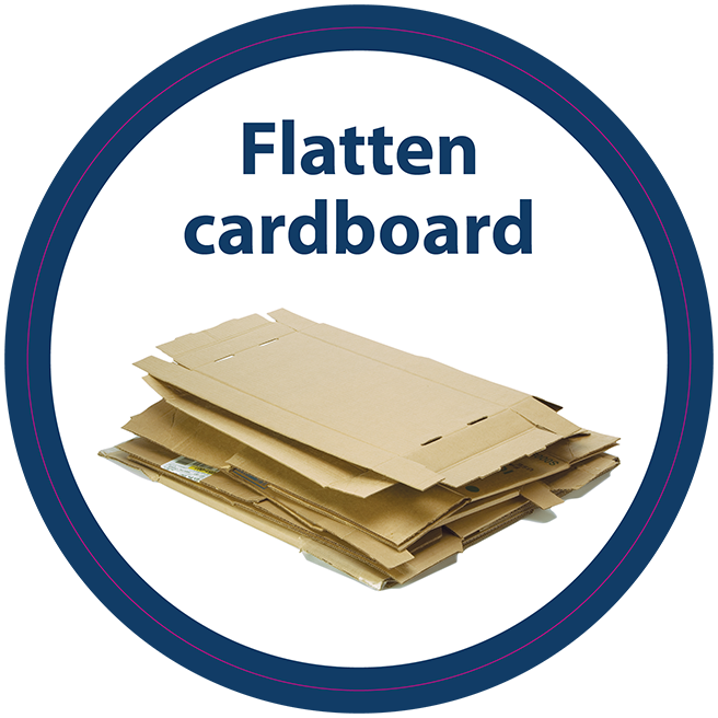 Flatten cardboard label thumbnail