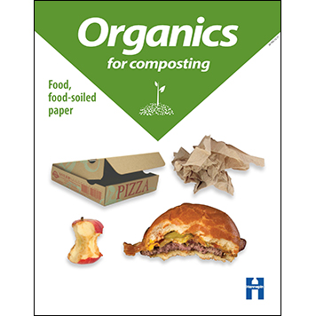 Organics Recycling Poster, No Certified Products thumbnail