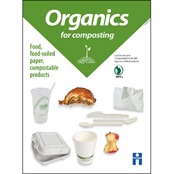 Cafeteria Organics Poster, with Certified Products thumbnail