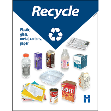 School recycling poster thumbnail
